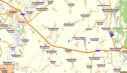 Хацапетовка где находится на карте